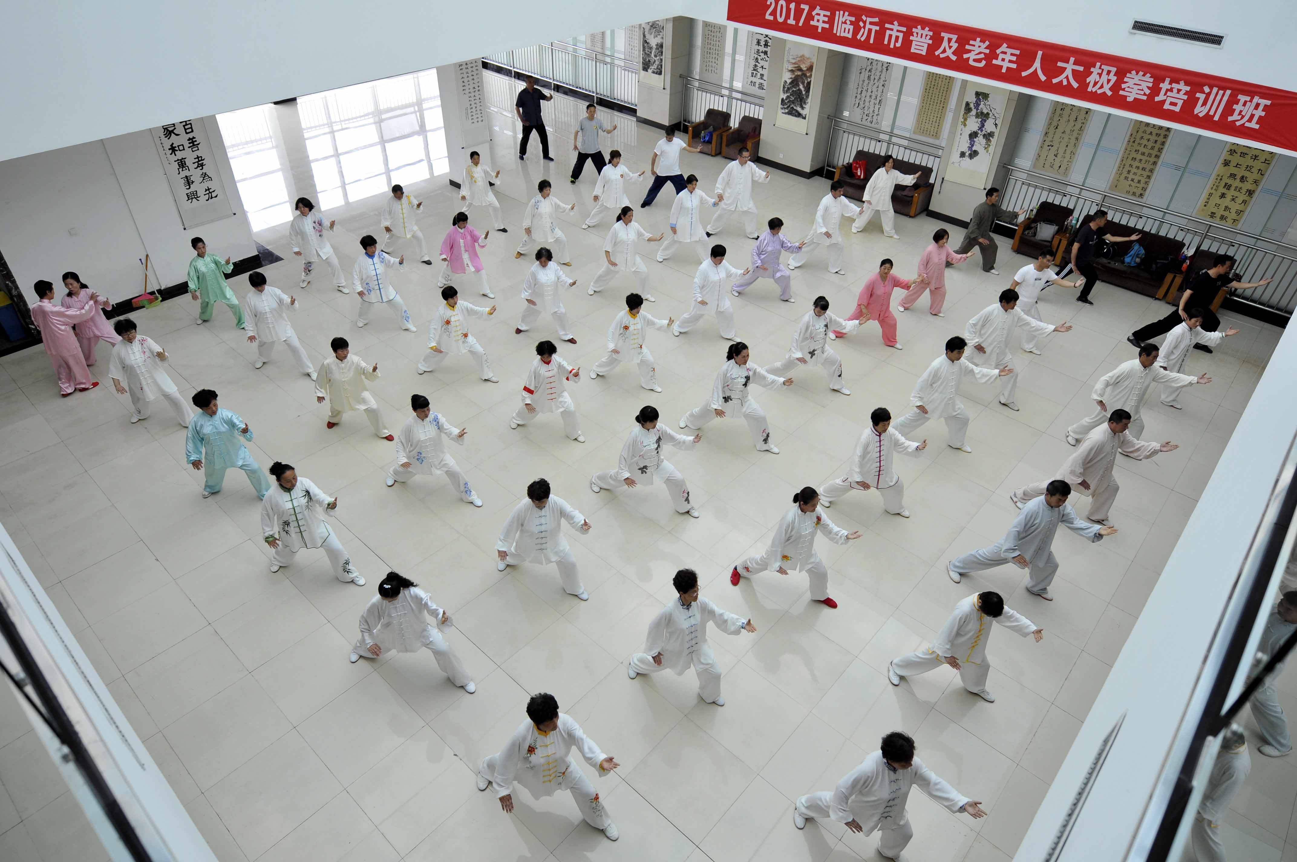 夷陵区三级社会体育指导员暨太极推手培训班圆满举行(图1)